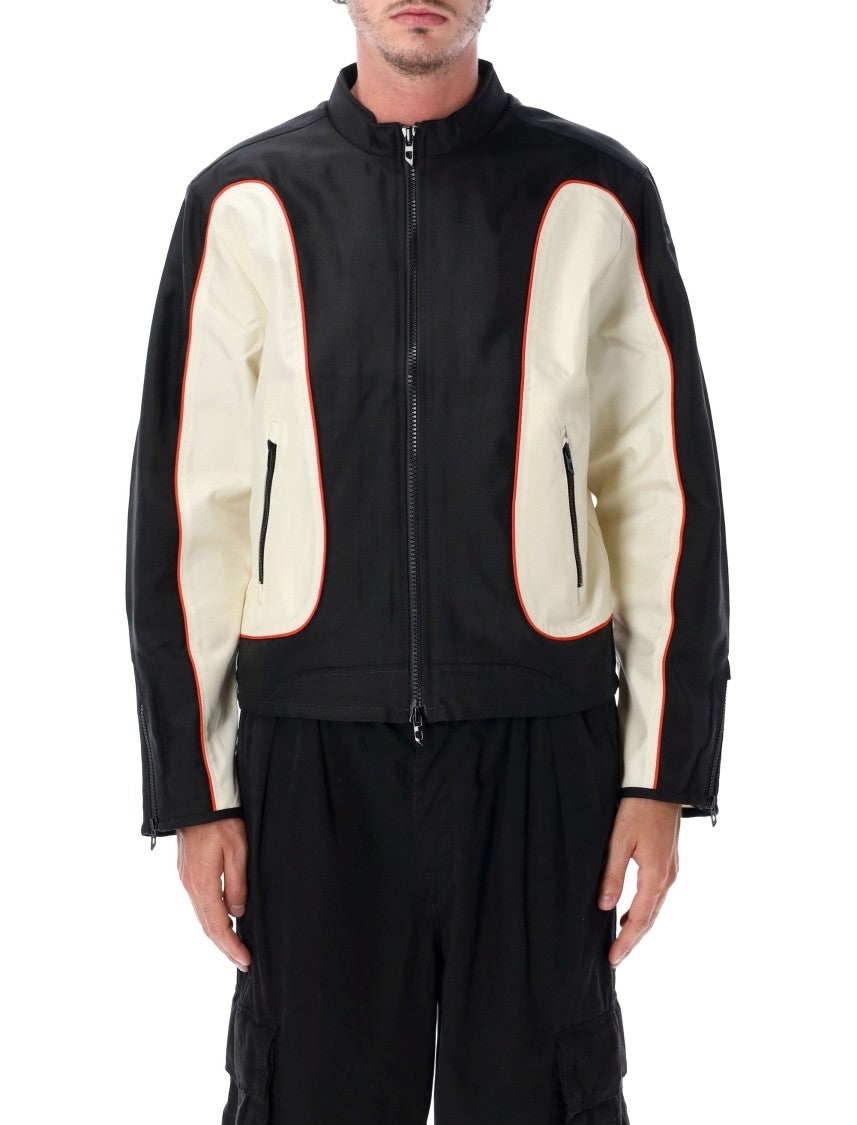 Diesel J-Blink-Wrd Colour-Block Nylon Zip Jacket