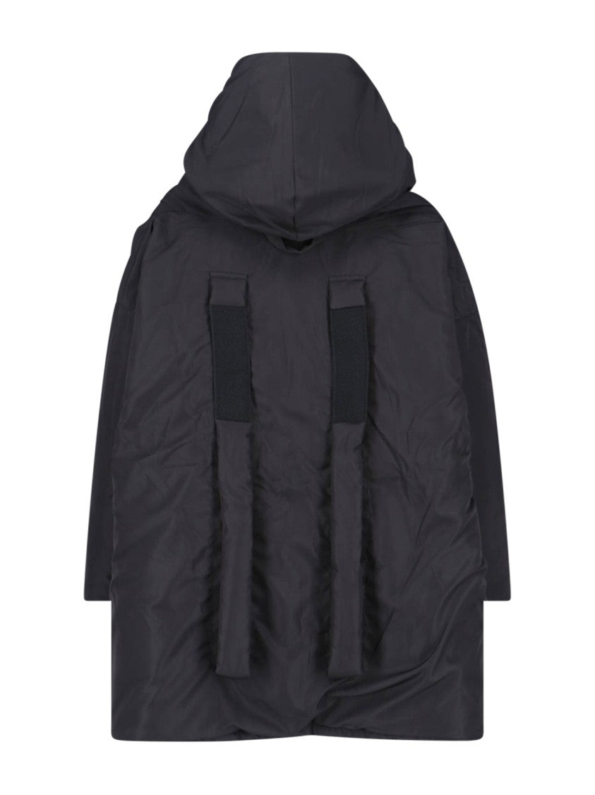 Kimono Rain Reversible Waterproof Coat – Black