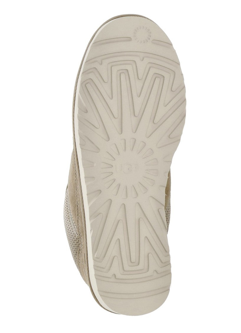Ugg Beige Lo Lowmel Canvas Sneakers