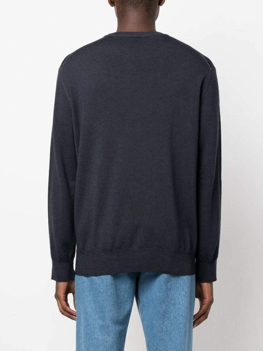 Paul & Shark Classic Merino Wool Crewneck Sweater