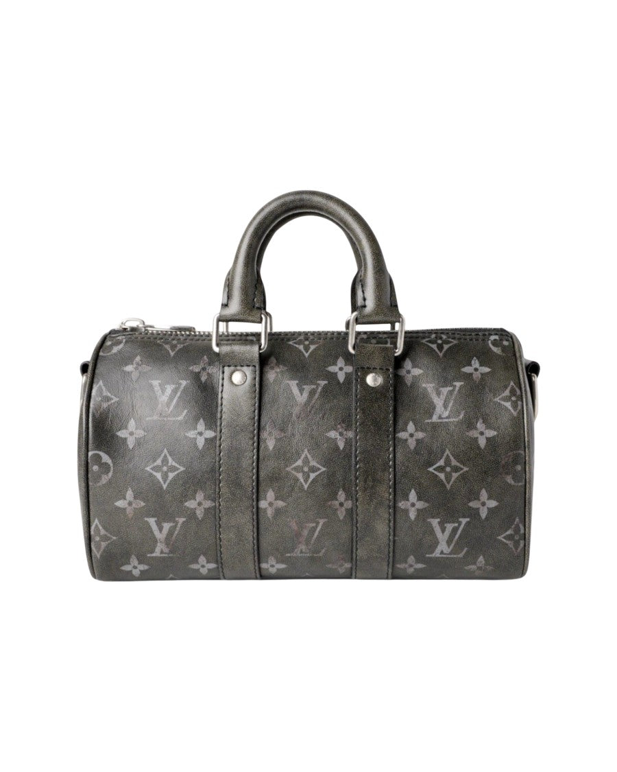 Louis Vuitton Keepall Bandoulière 25 Monogram Brushed