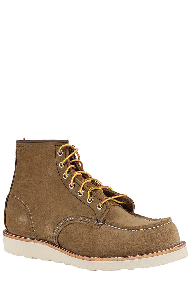Red Wing Olive Mohave Classic Moc Leather Ankle Boots