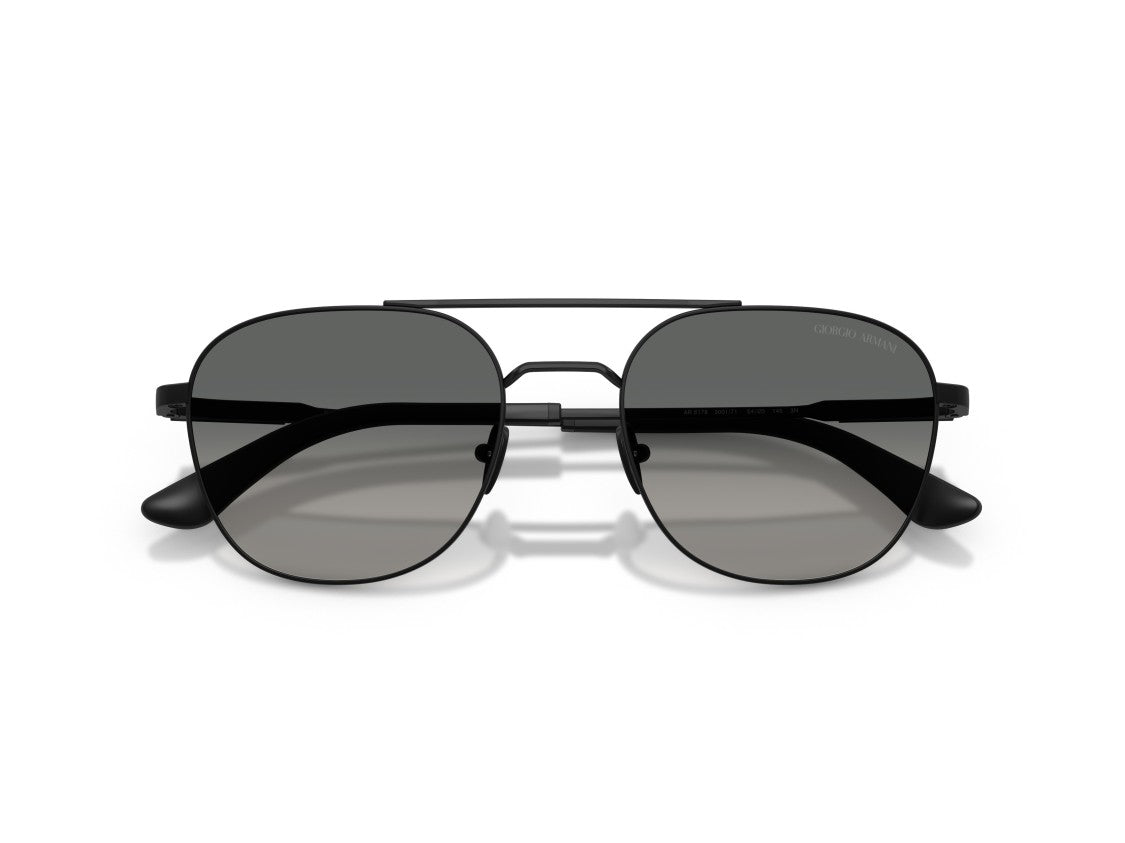 Giorgio Armani 0Ar6178 Double Bridge Metal Sunglasses