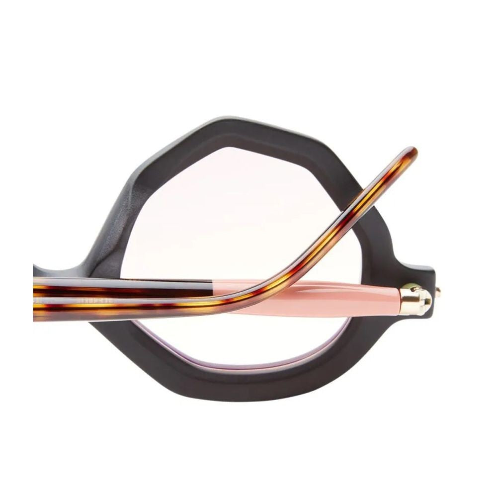 Kuboraum Mask P18 Matte Black Round Faceted Sunglasses
