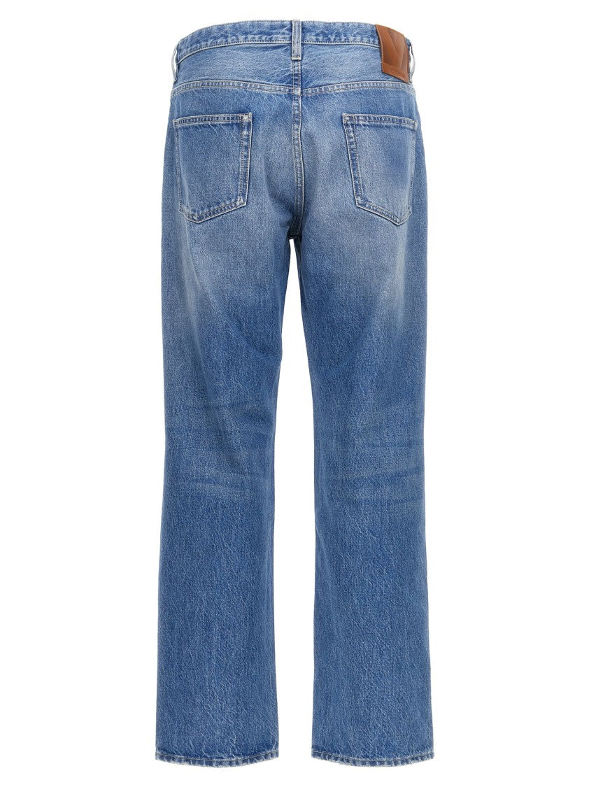Valentino Garavani Vintage Wash High-Waist Denim Jeans
