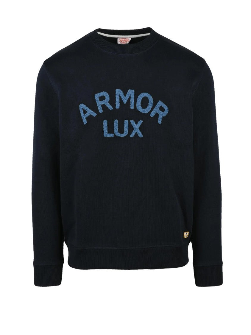 Armon Lux Multicolor Ribbed Cotton Sweatshirt