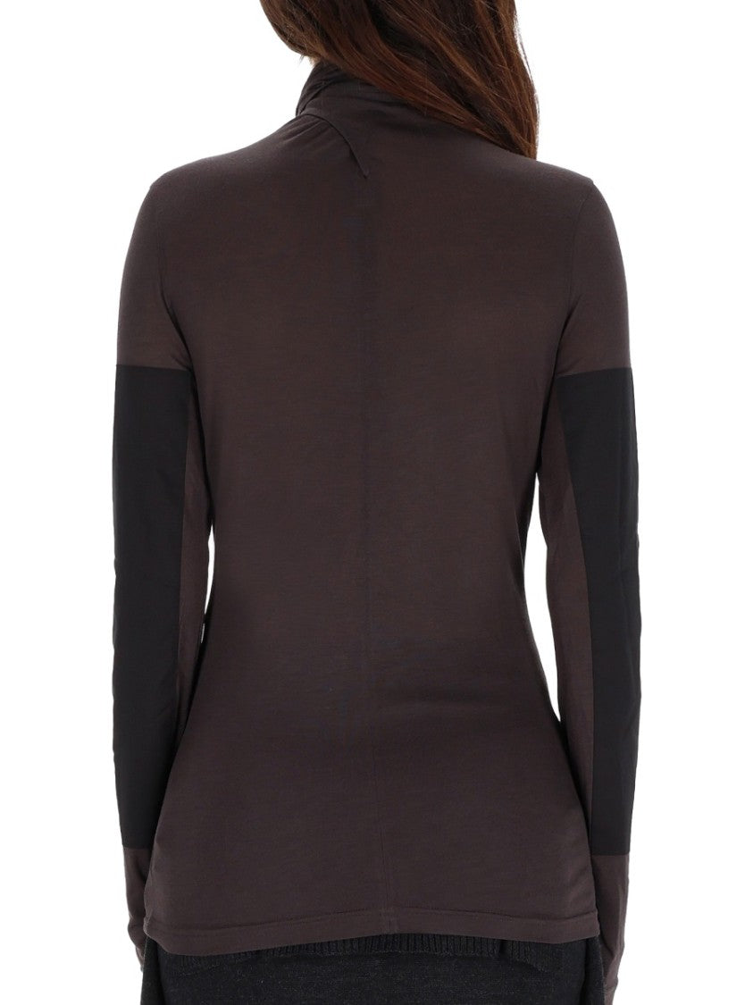 Lemaire High-Neck Tied Scarf Viscose-Silk Top