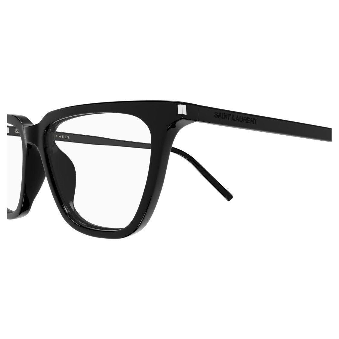 Saint Laurent Sl 889 Sulpice Thin Opt Thin Glossy Black Acetate Eyeglasses