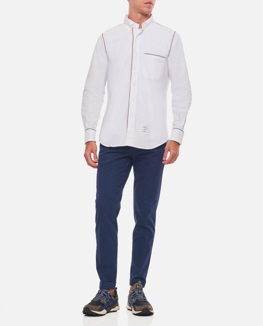 Thom Browne White Cotton Shirt