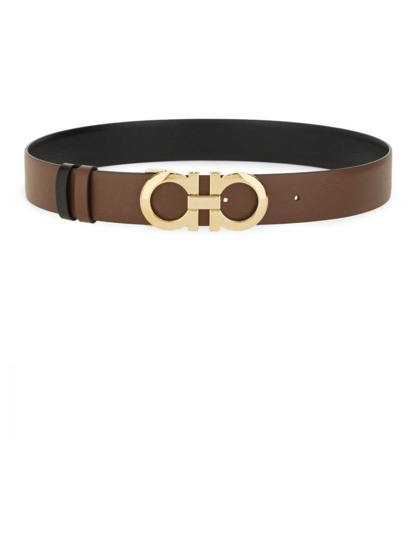 Ferragamo Dpp - Reversible "Hooks" Belt