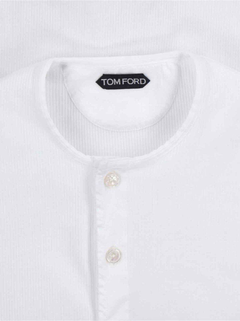 Tom Ford "Henley" T-Shirt – White