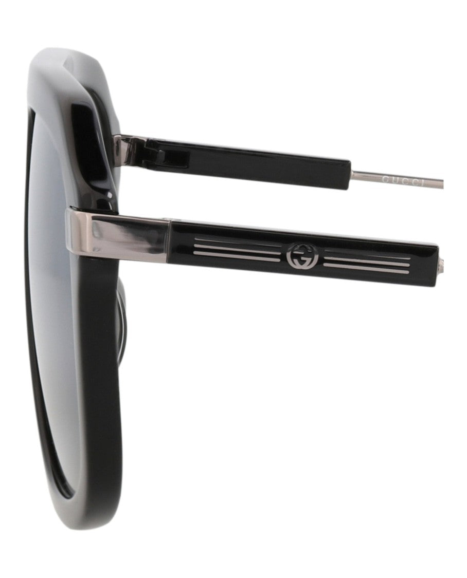 Gucci Aviator-Frame Recycled Acetate Sunglasses