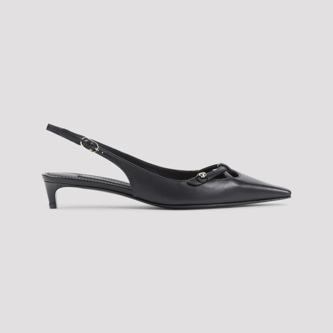 Dolce & Gabbana Black Lamb Leather Pumps
