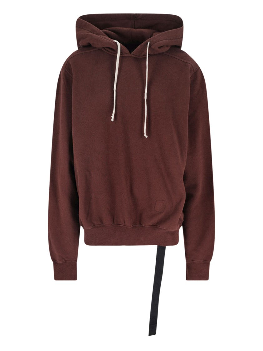 Drkshdw By Rick Owens Hollywood Hoodie – Brown