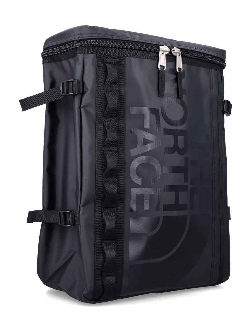 The North Face Black Fusebox Vertical Logo Backpack