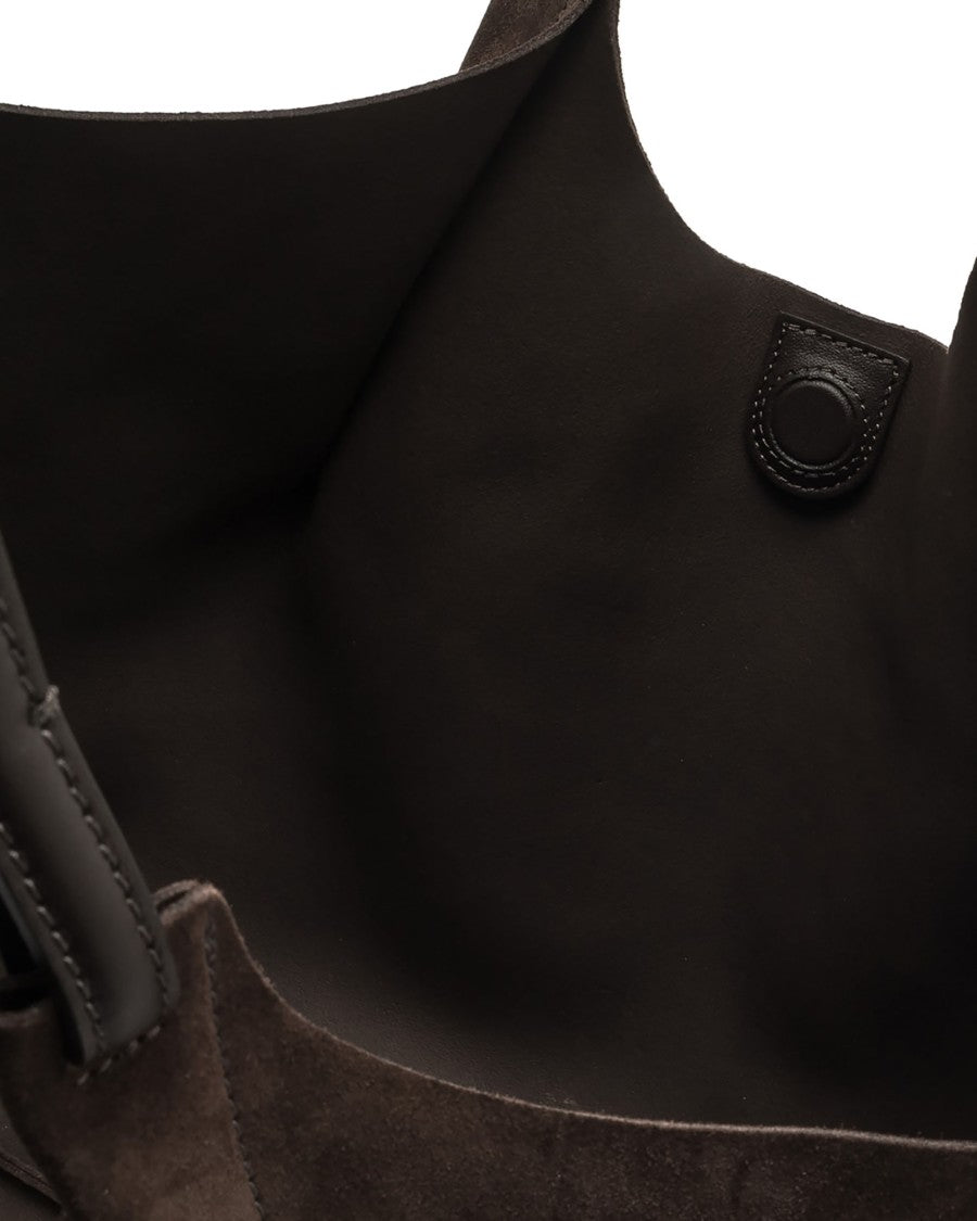 Gianni Chiarini Dua Shoulder Bag Crafted From Soft Suede Leather