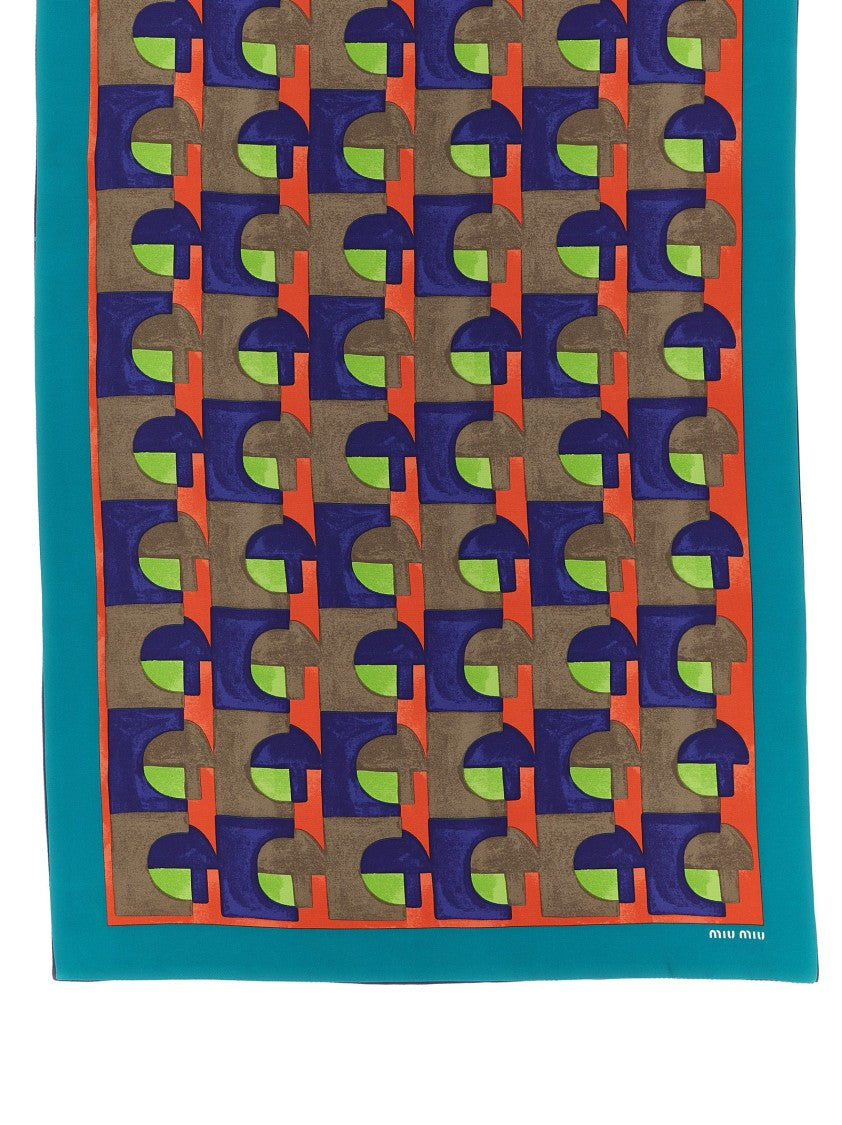 Miu Miu Medium Silk Scarf