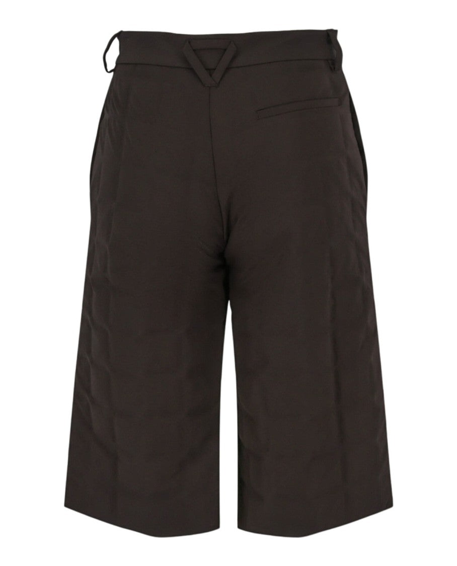 Bottega Veneta Knee-Length Shorts With Front Snap Closure And Pocket Detailing