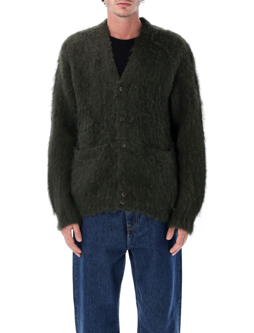 Obey Brushed Patron V-Neck Cardigan