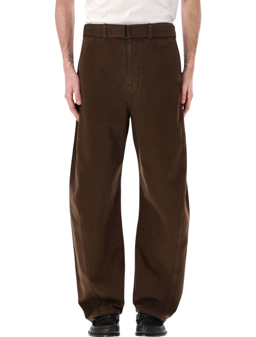 Lemaire Twisted Waistband Broken Twill Trousers