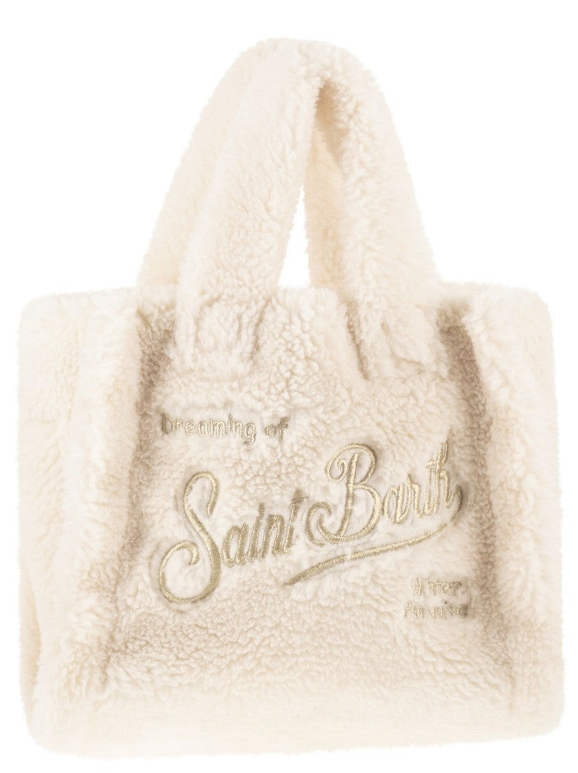Mc2 Saint Barth Vanity Mini Teddy - Sherpa Handbag