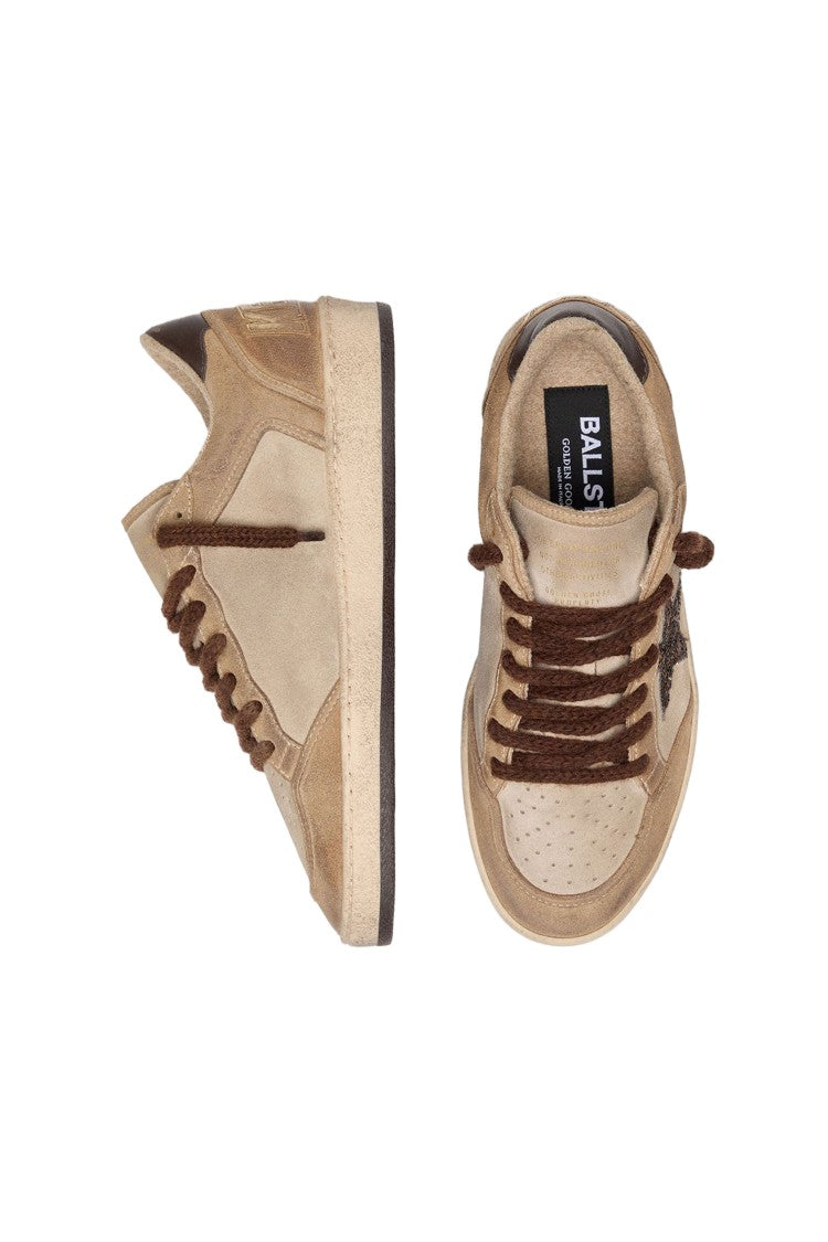 Golden Goose Ballstar Suede Sneakers