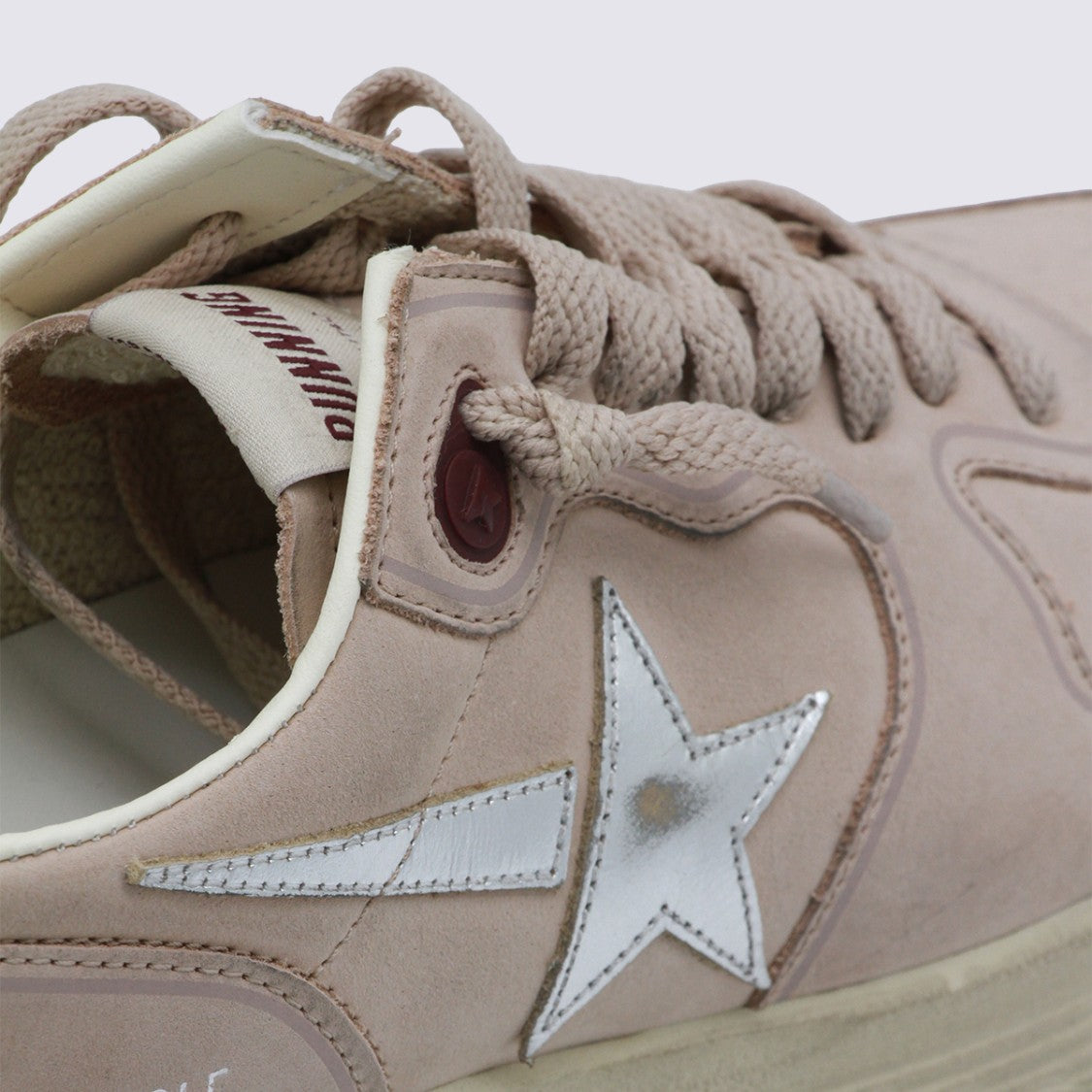 Golden Goose Chunky Beige Suede Sneakers