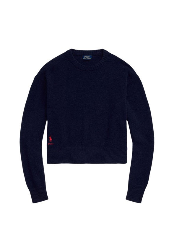 Polo Ralph Lauren Medium-Weight Knit Sweater With Ribbed Cuffs