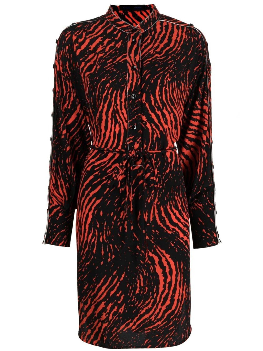 Proenza Schouler Painted Spiral Shirt