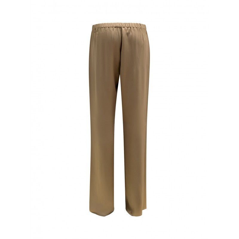 Antonelli Beige Silk Tiete Pants