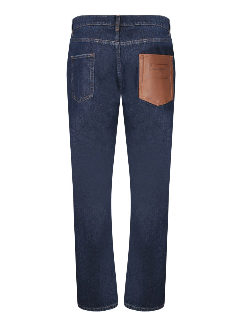 Dolce & Gabbana Classic Cotton Blue Jeans