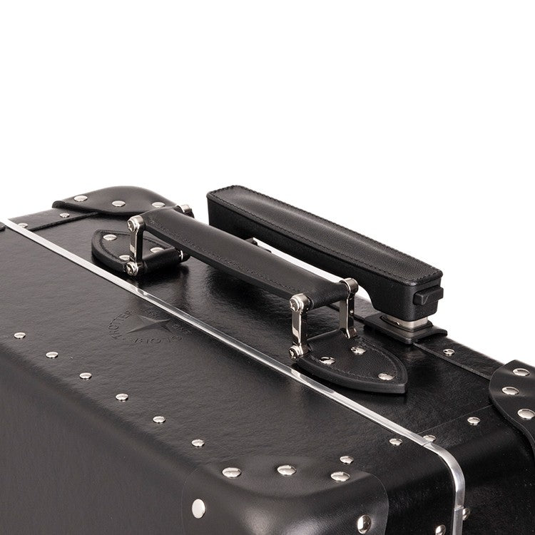 Globe Trotter Metropolis Black Carry-On Suitcase With Tsa Lock