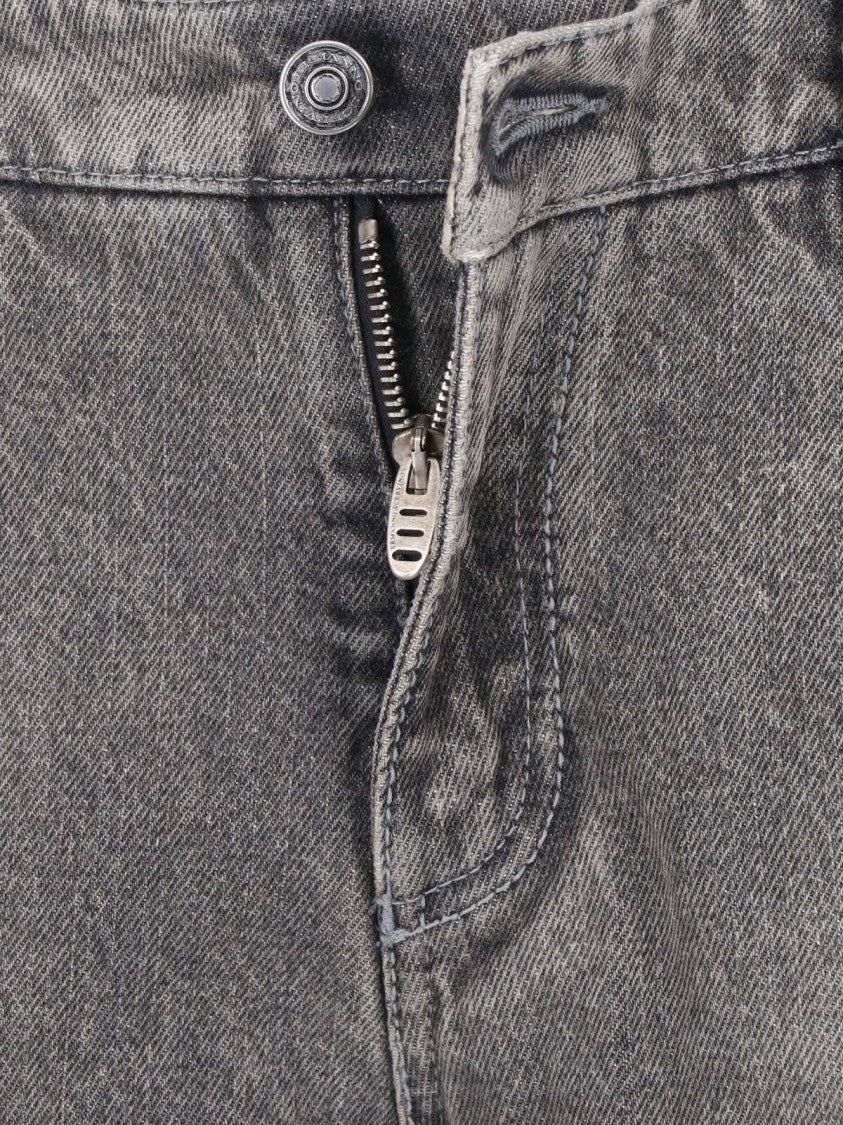 Ermanno Scervino Wide-Leg Cotton Denim Jeans