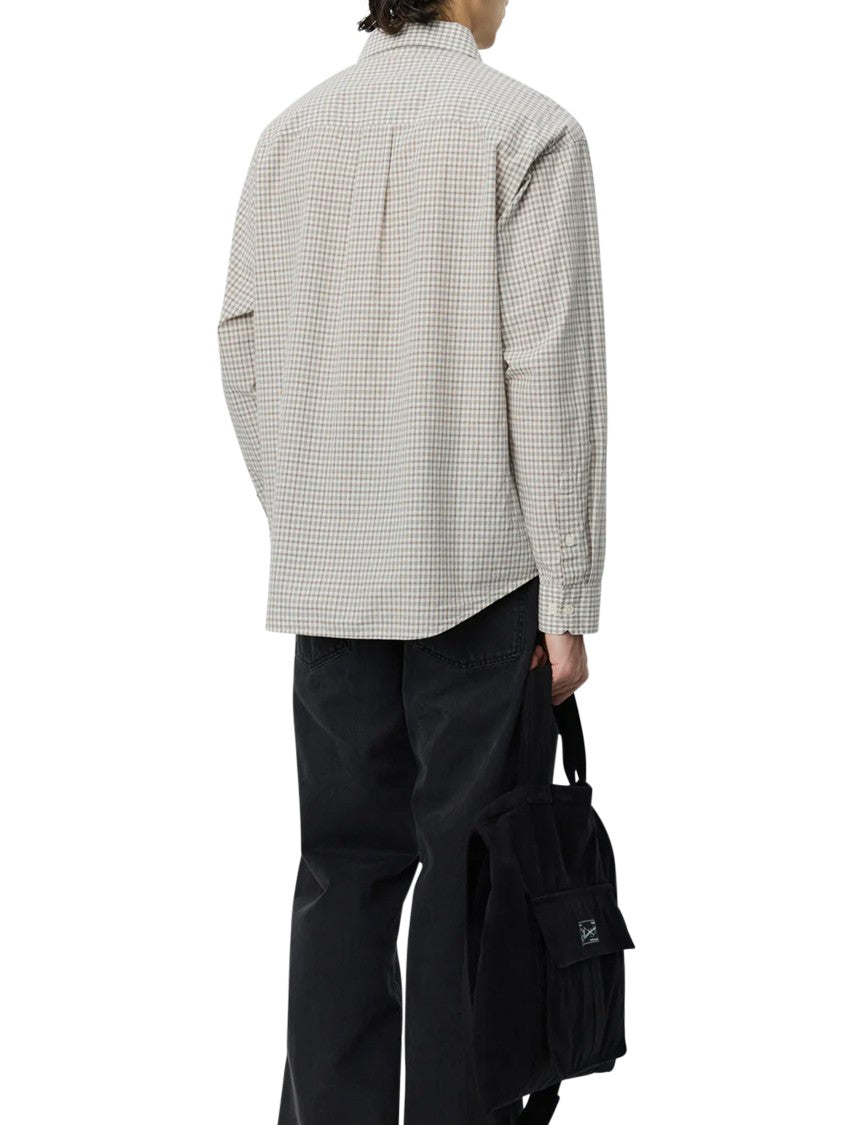 Mfpen Relaxed Fit Checkered Executive Shirt