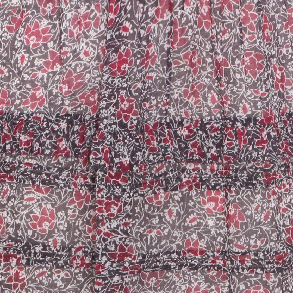 Isabel Marant Étoile Tiered Floral Maxi Skirt With Ruffled Layers