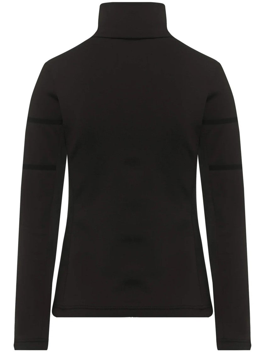 Toni Sailer Black Sue Fitted High-Collar Ski Jacket