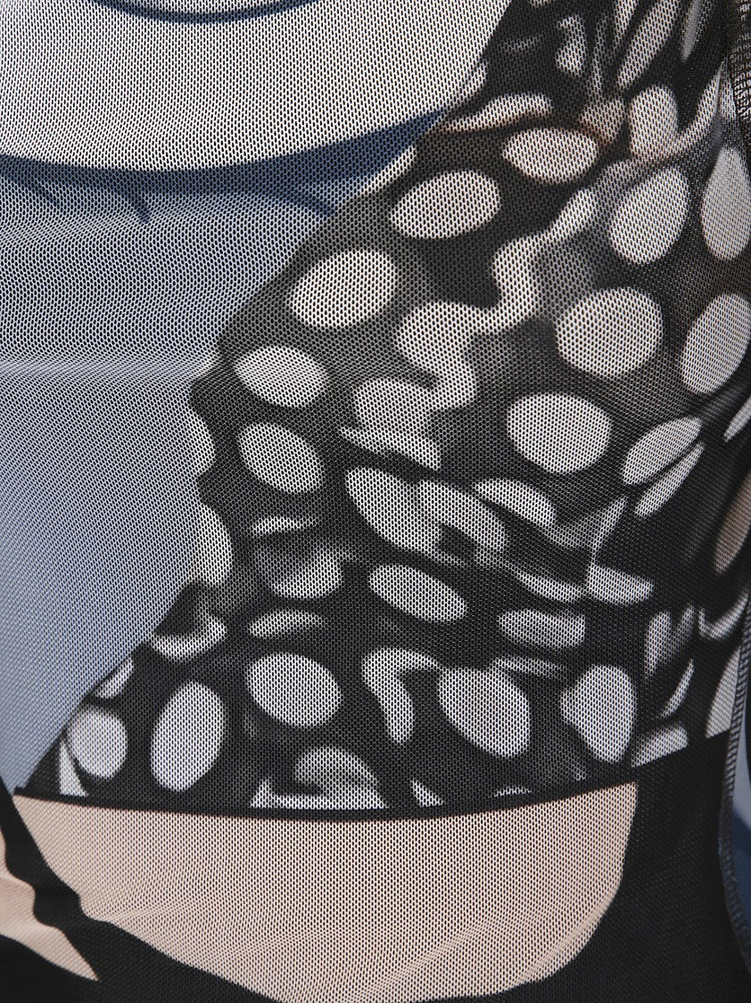 Ottolinger Mesh Pencil Dress