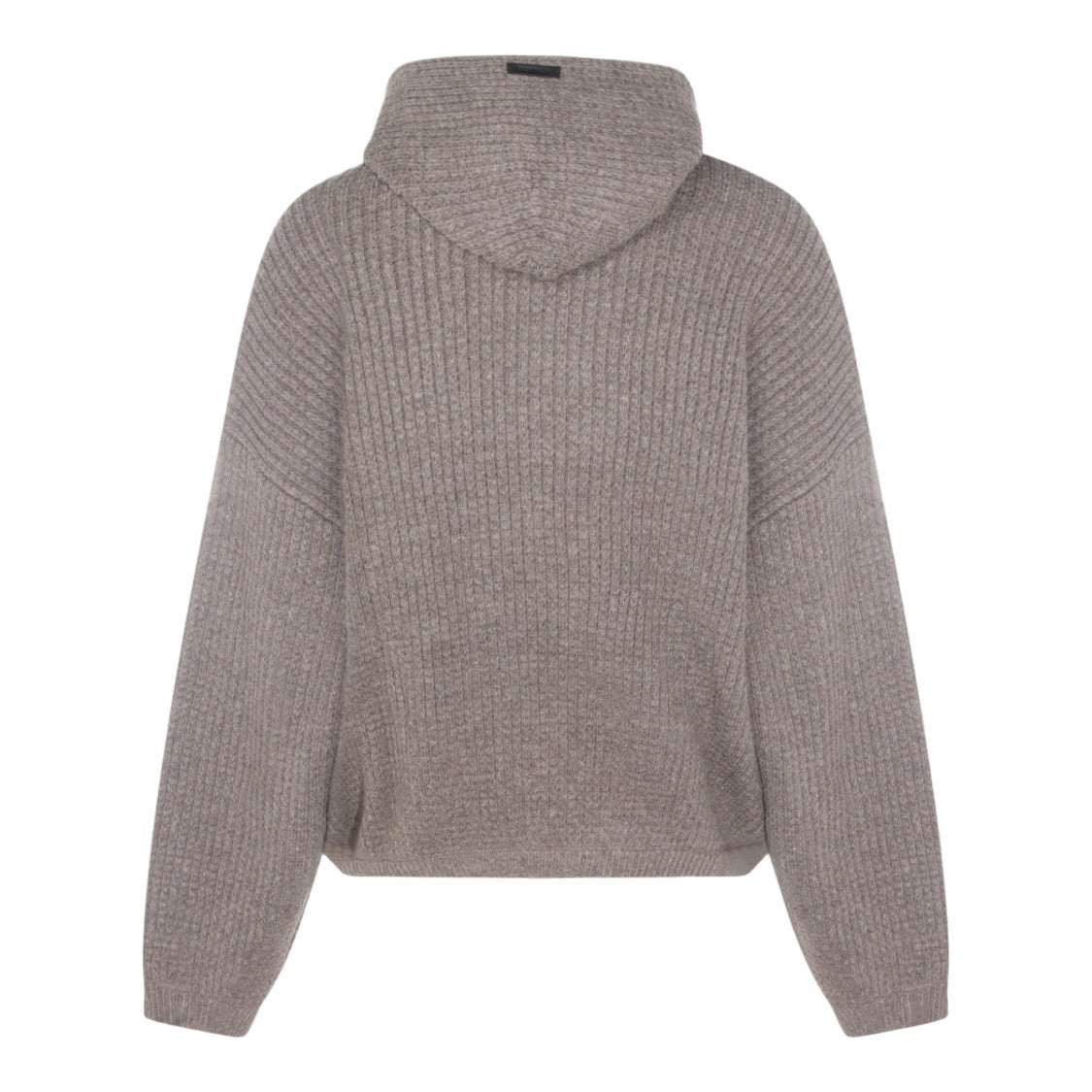 Fear Of God Ribbed Knit Sweater With Hood