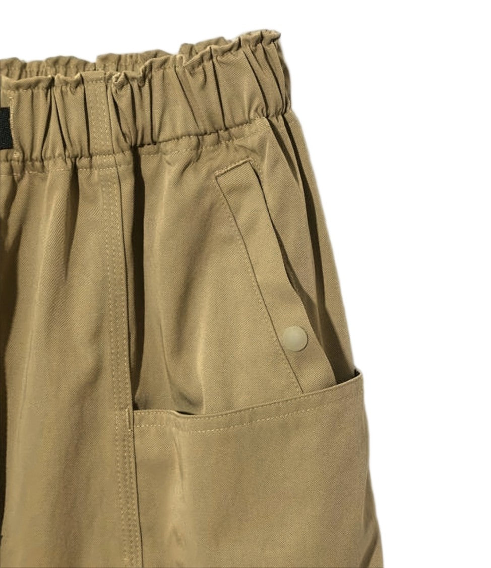 South2 West8 Relaxed Fit Brown Nylon Shorts
