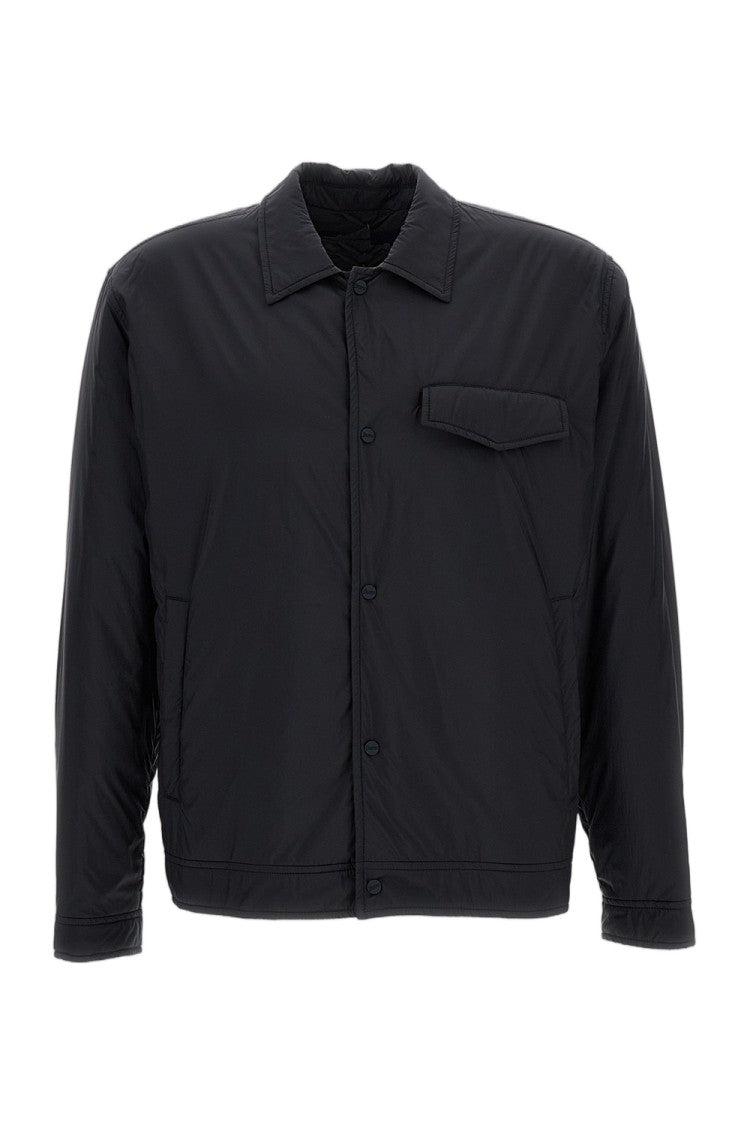 Herno Boxy-Cut Lightweight Overshirt Jacket