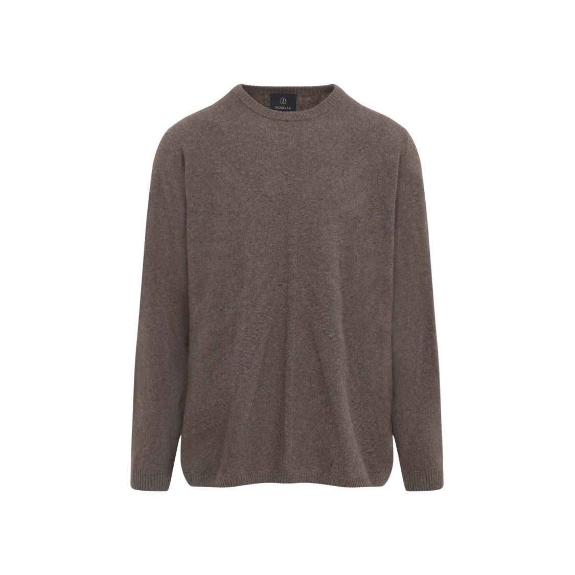 Moncler X Rick Owens Sophisticated Grey Sweatshirt In Virgin Wool And Cashmere Blend