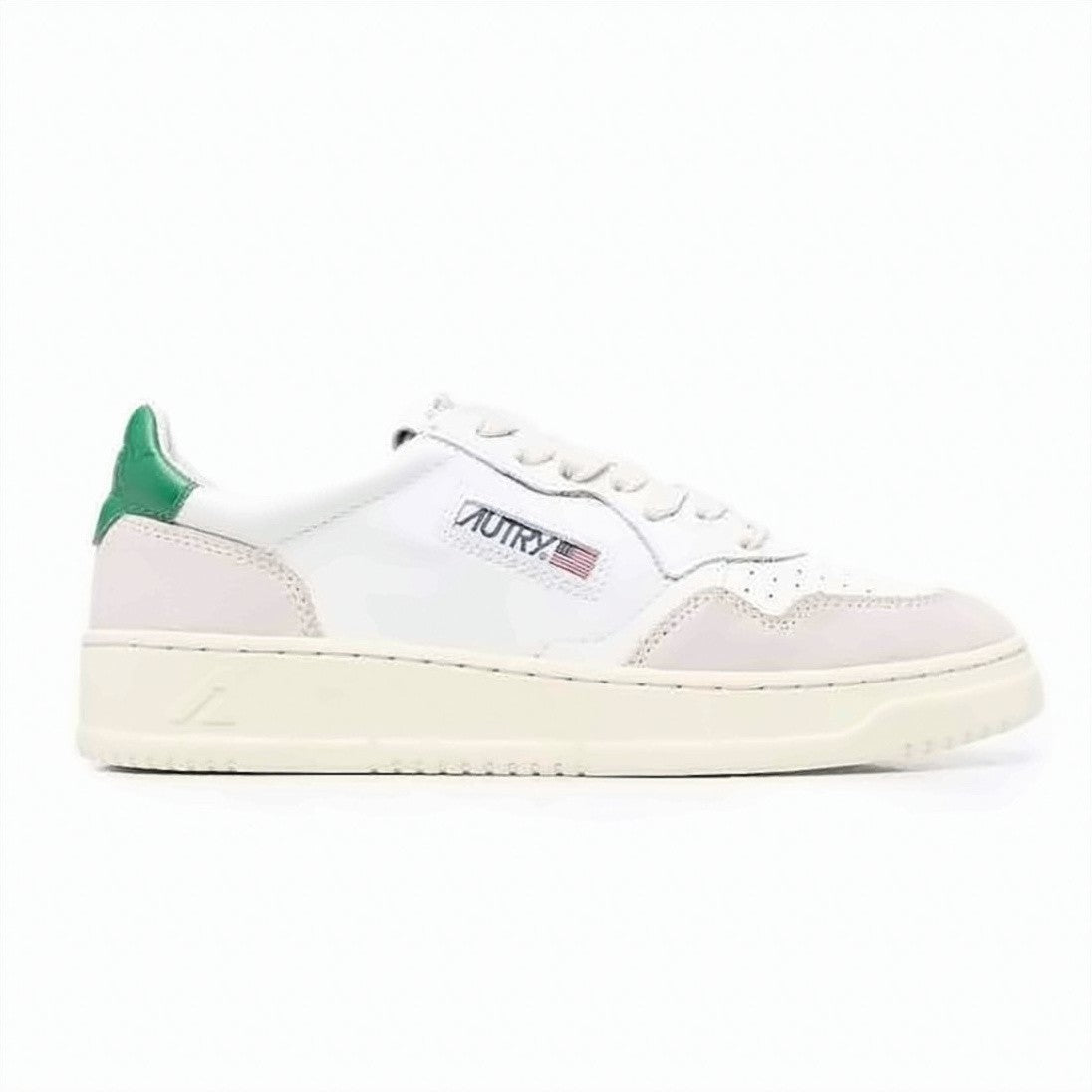 Autry Low-Top Sneakers With Smooth Leather Upper And Suede Overlays