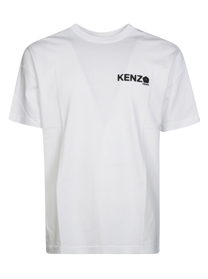 Kenzo Relaxed-Fit Cotton T-Shirt With Bold Logo Print