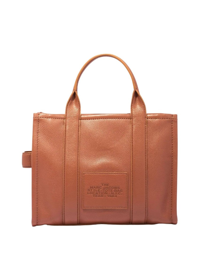 Marc Jacobs The Small Tote Embossed Leather Tote Bag