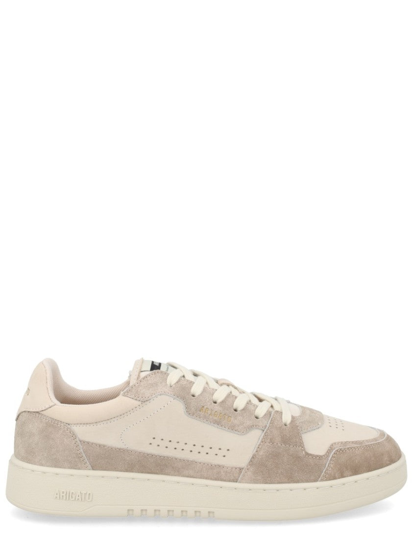 Axel Arigato Neutrals Dice Lo Suede Overlays Sneakers