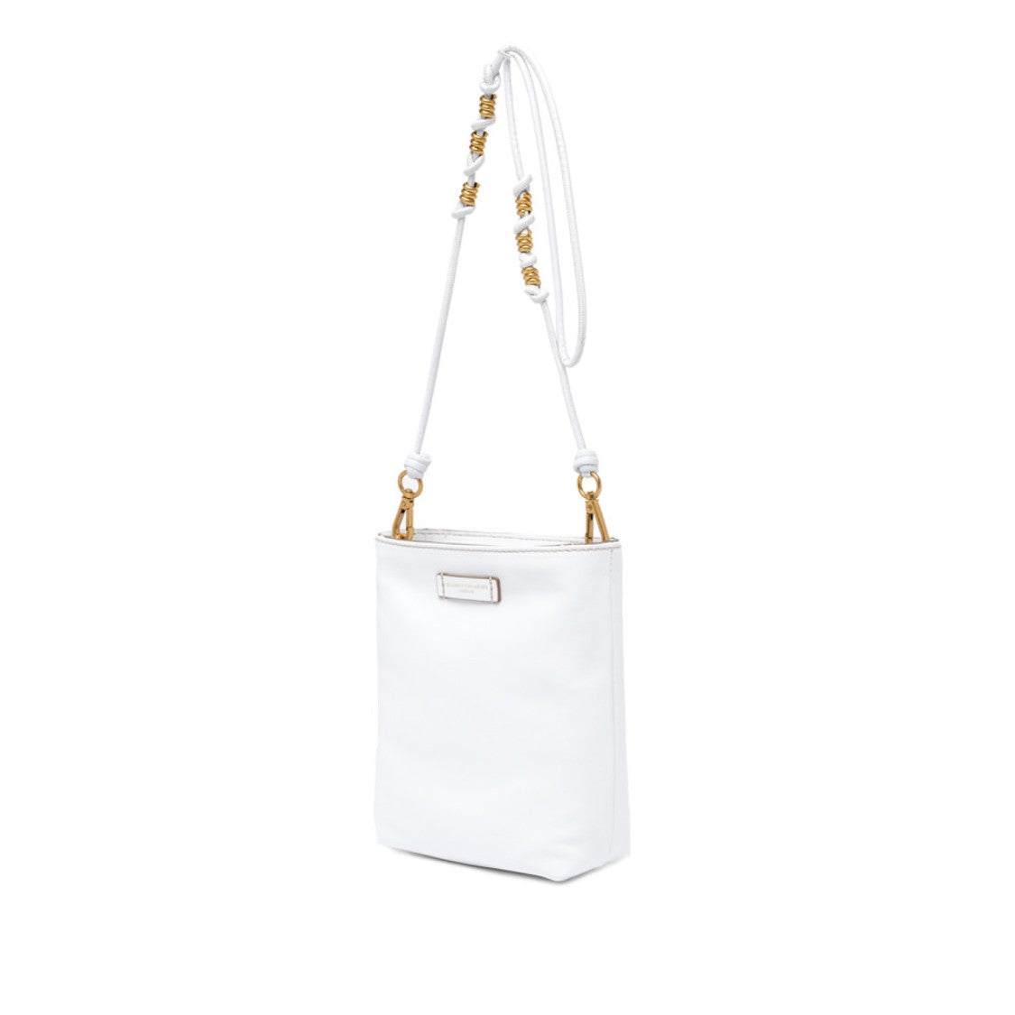 Gianni Chiarini Camilla White Leather Handbag