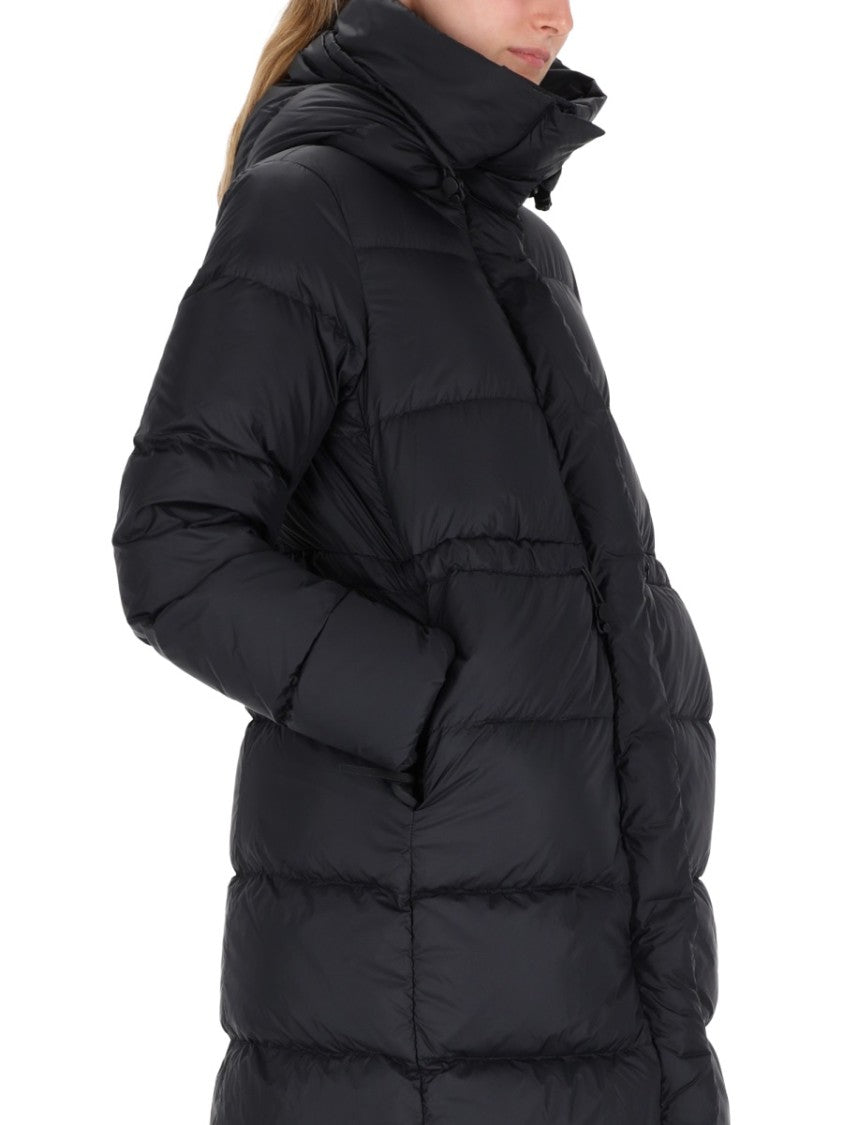 Canada Goose Knee-Length Black Puffer Coat