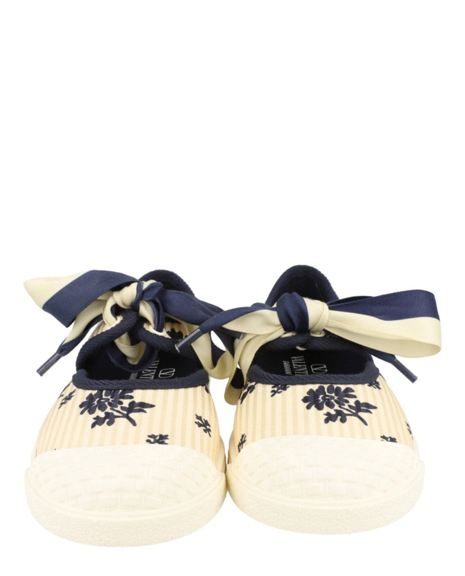 Valentino Bay By Bay Floral Ballerina Sneakers