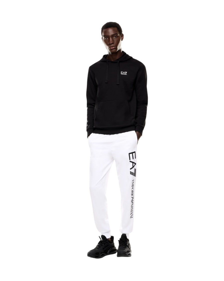 Ea7 Emporio Armani Regular Fit Hoodie With Drawstring