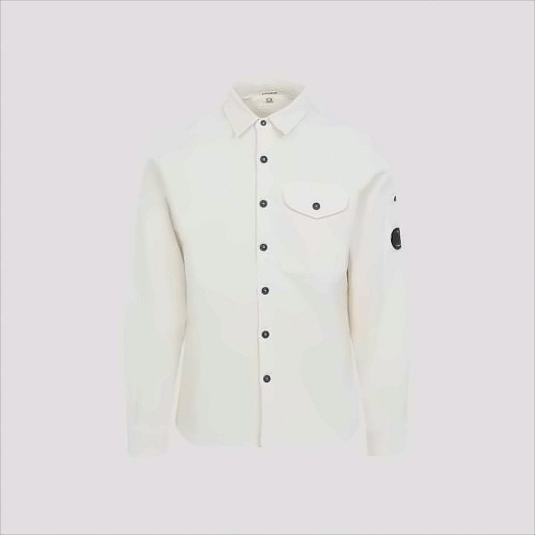 C.P. Company Long-Sleeved Shirt Jacket With Buttoned Front